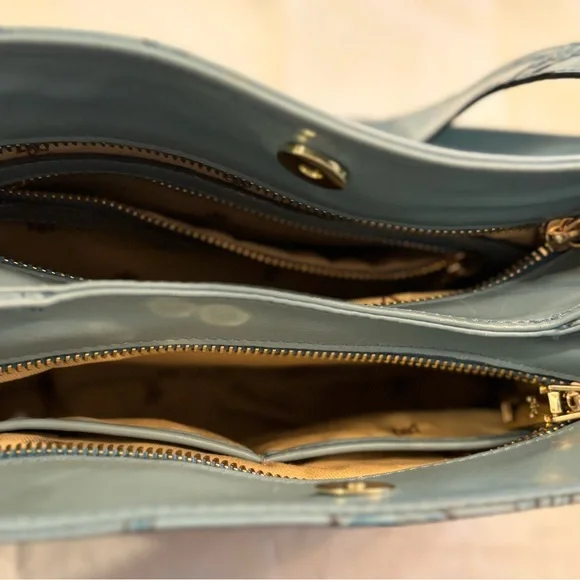 Cuoieria Fiorentina, Mimi Small Blue Hobo handbag. - Picture 9 of 15